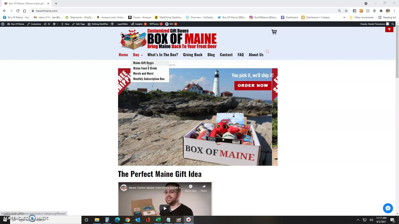 YouTube video player