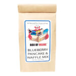 Box of Maine Blueberry Pancake Mix,