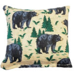 Balsam Fir Pillow - Black Bear,