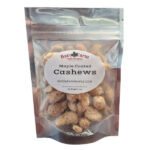 Bacon Farm's Maple Coated Cashews,