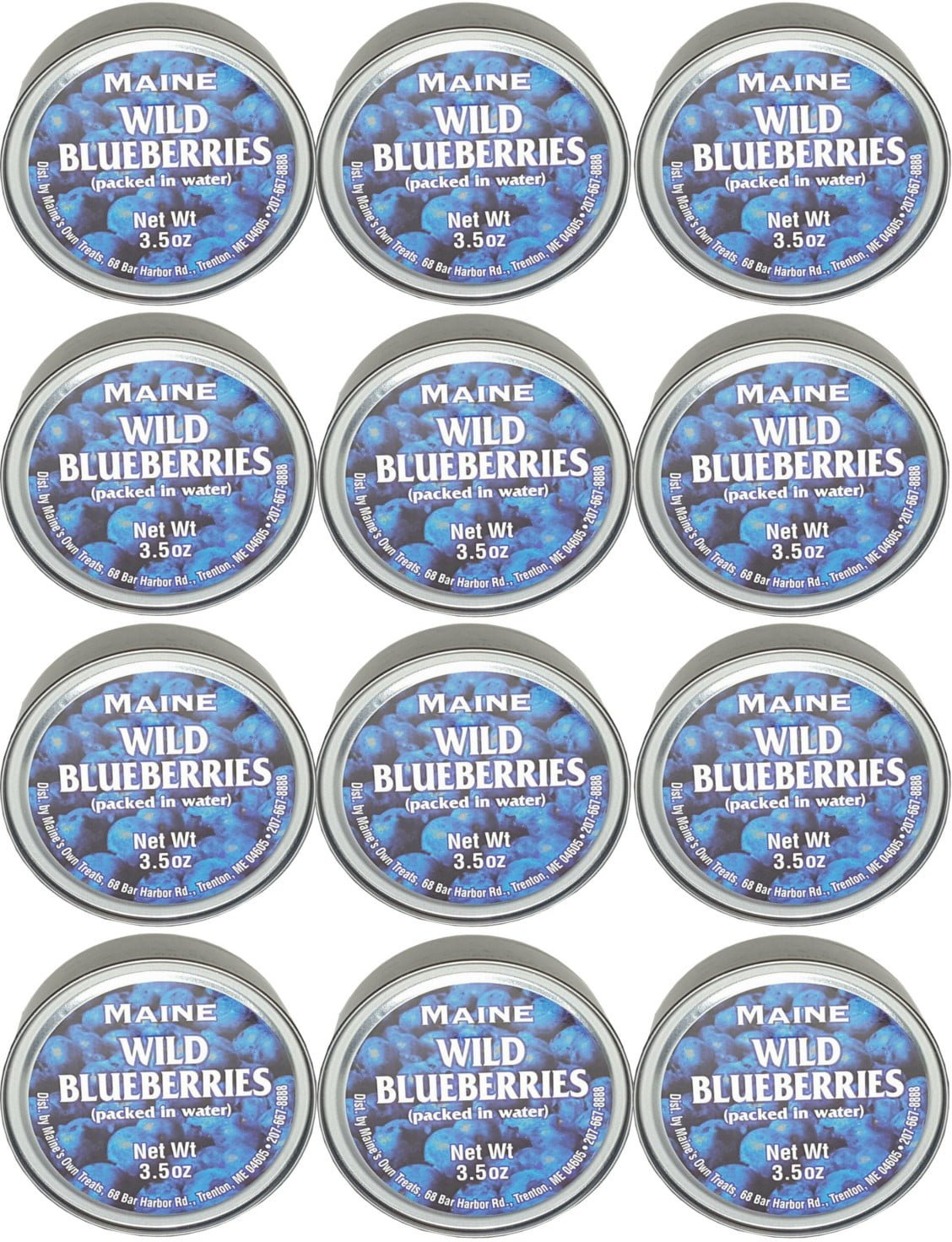 Order A Box Of Wild Maine Blueberries